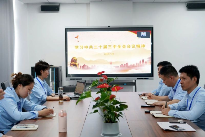 盟創(chuàng)納米深入學(xué)習(xí)黨的二十屆三中全會(huì)精神